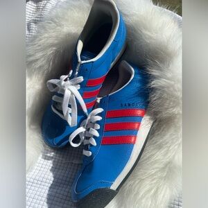 Adidas Samoa Blue with Red Accents (NWOT)